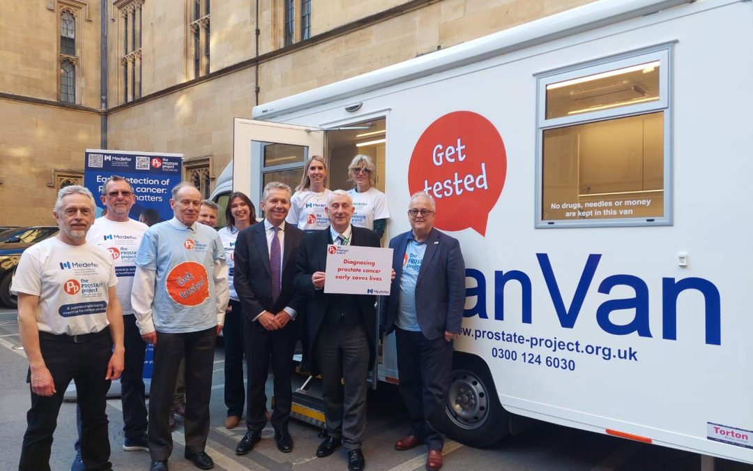 The Man Van Brings Prostate Cancer Screening to the House of Commons